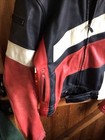 Fieldsheer Two Piece Motorcycle Leathers Black Red White