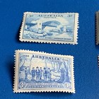 Australia  6 Pre-decimal Stamps From Various Issues - - Mint Unhinged Condition 