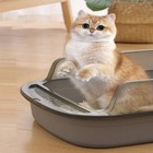 Cat Litter Box Automatic Self Cleaning Anti-splashing Semi-closed Cats Toilet