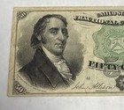 Fractional Currency  50c Fifty Cents  Fourth Issue
