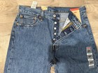 Levi s 501 Original Fit Men s Jeans Medium Blue Denim W32 L32 New With Tags