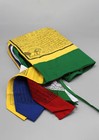 Traditional High Quality Buddhist Vertical Prayer Flags  Darchog Tibet Flags