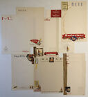 12 Vintage Assorted Budweiser   Schlitz Beer Advertising Paper Bar Menus