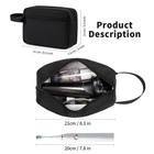 Travel Toiletry Bag For Men   Women  Hanging Cosmetic Organizer