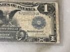 1899  1 Silver Certificate Black Eagle Note Serial N70883134a Circulated