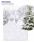Allenjoy 5x7ft Photography Christmas Photo Backdrops Xmas New Year 5x7feets 