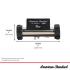 American Standard Ez Install Whirlpool Heater 120v 1500w Black 9x3x4 In New