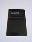 Hotel Key Card Sheraton Welcome Est  1937 Where The World Comes Together Black