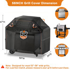 Grill Cover Waterproof Heavy Duty For Outdoor Bbq Gas Weber Char-broil Nexgrill
