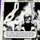 Punisher Armory  2 Cover Art      Jim Lee 11 x17  Replica Original Art     