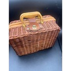Madeline Porcelain Children s Miniature Tea Set Wicker Picnic Basket Schylling