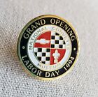 Rare National Corvette Museum Grand Opening Day Pin Inaugural Year 1994 Logo
