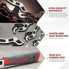 Self-adjusting Pipe Wrench  Universal Adjustable  Plumbers Wrench  Pipe Vise 12 