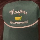 Masters Golf Rope Hat Cap Green Script Logo Augusta National 2025 Pga New W Tags