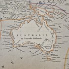 Antique 1856 Levasseur Map  oc  anie  Atlas Universel Illustr   Hand-colored 