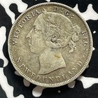 1896 Newfoundland 20 Cents Lot t4574 Silver 