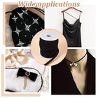 11 Yards 8mm Soft Velvet Round Cord Black Velvet Cord String Velvet Ribbon