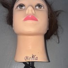 100  Real Hair Head Training Mannequin Practice Styling Bella Clamp