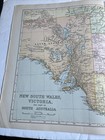 1900  Map Of New South Wales Victoria   Part Of South Australia  Ga  33 Antique