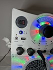 Singing Machine Bluetooth Karaoke System Led Disco Lights Cd g Mp3 Sml385uw Look