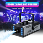 1500w No Led 8led 12led Light Smoke Fog Machine Fogger Stage Dj Party W  Remote
