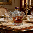 Alabama Roll Tide Elephant Head Whiskey Decanter Crown Style Glass Liquor 320ml