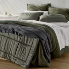 King california King Rayon From Bamboo Comforter Set Olive Green - Casaluna