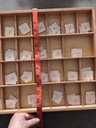 Montessori Moveable Alphabet Wood Box lid And Cardstock Cursive Letters