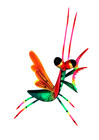 Oaxacan Wood Carving Victoria Blas Mantis Insect Oaxaca Mexico Folk Art Alebrije