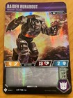 Transformers Tcg 3 Card Lot Siege I Runabout  Runamuck  Trailbreaker  Nm