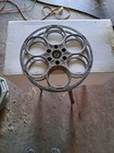 Lot Of 3 14  Goldberg Bros  35mm Aluminum 4   6 Hole Movie Film Reels Vintage
