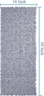Bath Shower Mat Non Slip  Extra Large Pebble Bathtub Mat For Families  Anti Slip