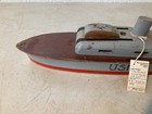 Keystone Usn-1  215 Battleship C 1940 Wood Model 15 5 l Vintage