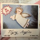 Vintage Flying Angelito Christmas Angel Felt Kit  85-109 Tiny Treasure Ornament