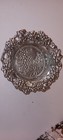 Mariposa Brillante Polished Cast Heavy Aluminum 1995 Grape Vine 6 5  Bowl