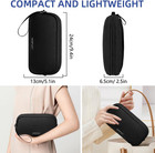 Electronics Organizer Travel Case Bag Portable Tech Pouch Accessories Carry