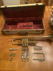Holton Collegiate Trumpet  303404  1957 w  Case And Mouthpiece  Plays Great 