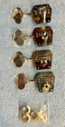 Genuine Fender Jazz Bass  Nickle Reverse Tuners Complete Set