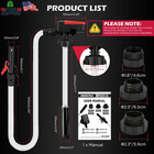 Automatic Fuel Transfer Pump 3 2 Gpm Battery Operated Gas Diesel Oil Portable