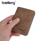 New Mens Black Genuine Leather Bifold Wallet Id Window Credit Card Case Holder