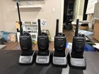  lot Of 4  Kenwood Tk-3300-1 Uhf Fm Transceiver Two-way Radio W  Chargers
