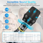 Wireless Microphone System 4 Pack  262ft Long Range Low Latency Mics