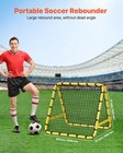40 x35 x37  Soccer Rebounder Net Kick-back Portable Football Training Gift