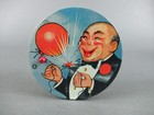 1950s Am  Tin Lithograph New Year s Eve Noise Maker Rattle