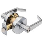 Classroom Lever Lockset  Ada Compliant  Grade 2 Security  Satin Chrome Finish