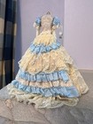 Dollhouse Miniature Artist  Artisan  Dress Form Mannequin Doll  Ribbons  Ooak