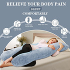 Pregnancy Pillows - U Shaped Maternity Pillow For Pregnant Women With Velvet Rem