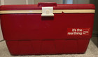 Vintage Igloo Coca-cola Cooler Hinged Lid Coke Ice Chest 24 x14 x14  - Clean 