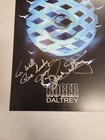 Hand Signed Roger Daltrey The Who Tommy Art Print  19 x13 