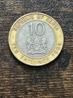 1994 Kenya 10 Shillings Actual Coin Tk7863 